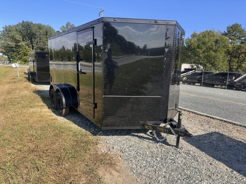 2025 Cynergy 7×14 Enclosed STD W/BOP .080 Exterior Metal Ramp 7K - Image 11