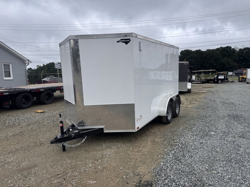 2026 Quality Cargo 7×12 Enclosed Trailer STD Barn Doors 7K GVWR