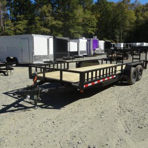 2025 Nolan 7×20 Utility Landscape Trailer ATV Style 10K GVWR