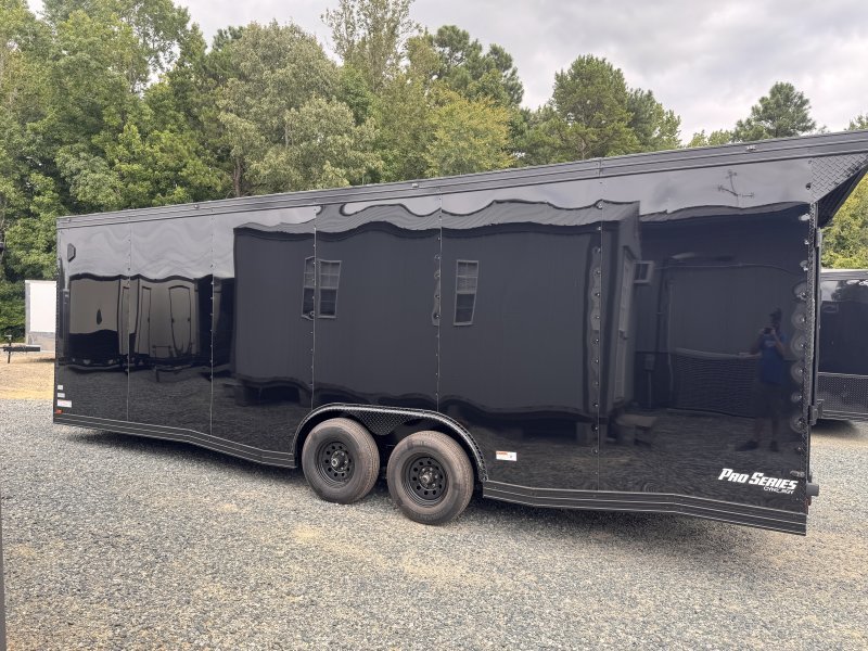 2025 Cynergy 8.5×24 Enclosed Pro Series Slant-V Blackout Ramp 10K - Image 3