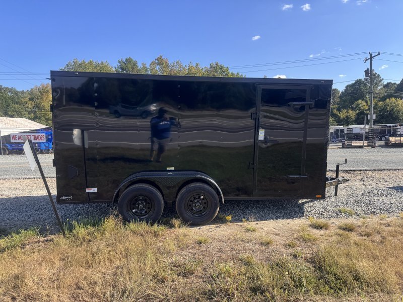2025 Cynergy 7×14 Enclosed STD W/BOP .080 Exterior Metal Ramp 7K - Image 10