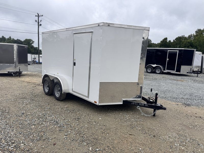2026 Quality Cargo 7×12 Enclosed Trailer STD Barn Doors 7K GVWR - Image 11