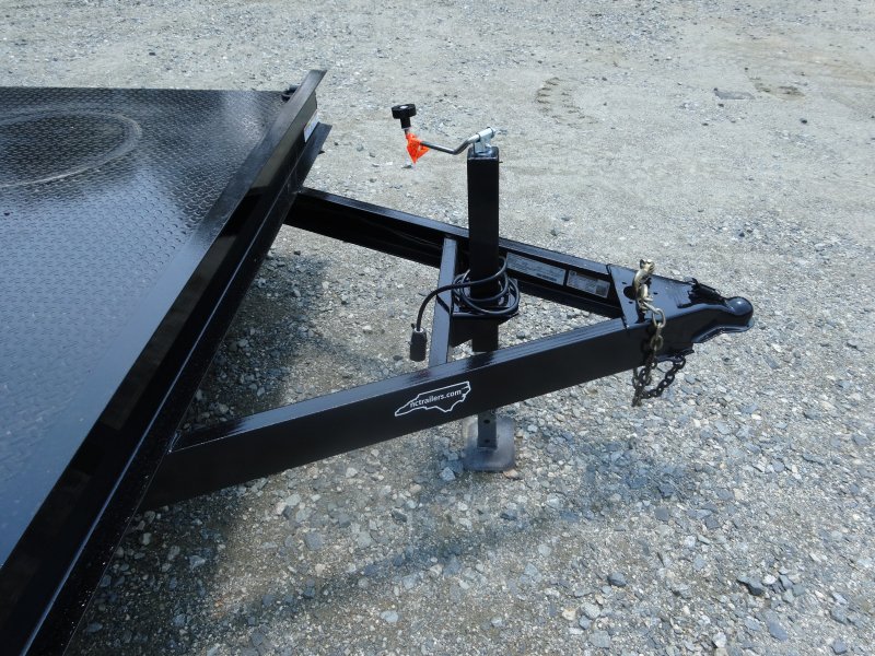 2025 Nolan 7×18 Car Hauler Trailer Metal Deck 7K GVWR - Image 8