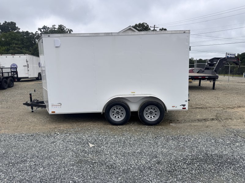 2026 Quality Cargo 7×12 Enclosed Trailer STD Barn Doors 7K GVWR - Image 3