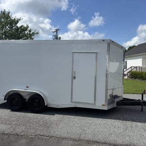 2025 Cynergy 7×16 Enclosed Trailer Pro Series Slant-V Nose 7K GVWR