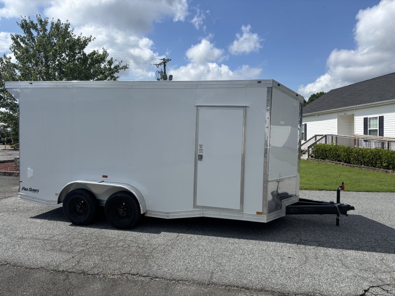 2025 Cynergy 7×16 Enclosed Trailer Pro Series Slant-V Nose 7K GVWR