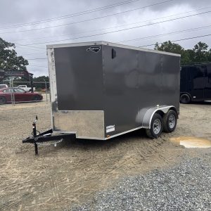 2026 Quality Cargo 7×12 Enclosed Trailer STD Barn Doors 7K GVWR