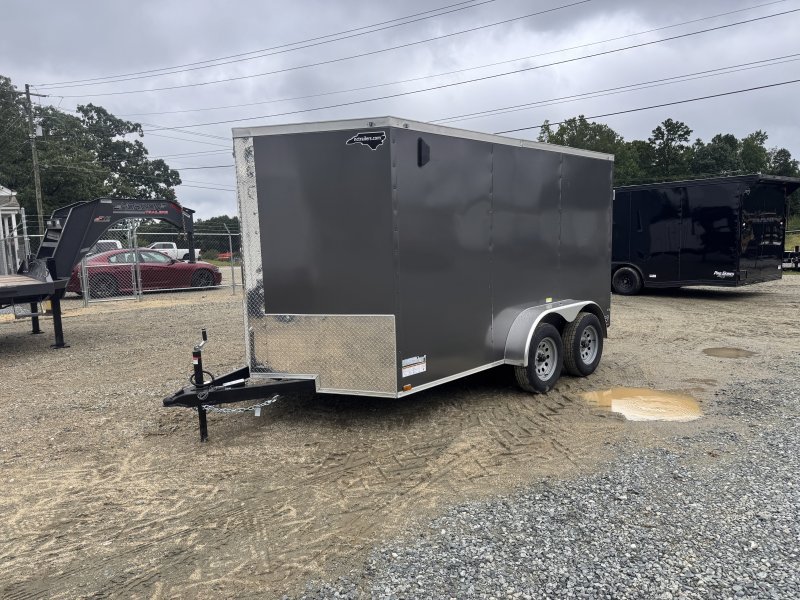 2026 Quality Cargo 7×12 Enclosed Trailer STD Barn Doors 7K GVWR