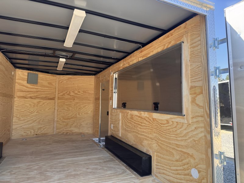 2026 Quality Cargo 8.5×16 Concession Barn Door 50 Amp Electrical - Image 8