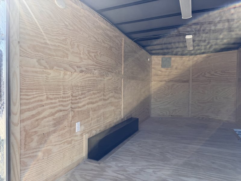 2026 Quality Cargo 8.5×16 Concession Barn Door 50 Amp Electrical - Image 9