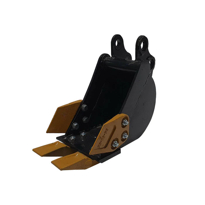 8″ Bucket with tooth for 1-Ton 2-Ton Mini Excavator | 12EX-WD08 - Image 2