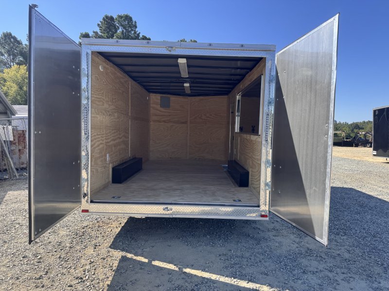 2026 Quality Cargo 8.5×16 Concession Barn Door 50 Amp Electrical - Image 7