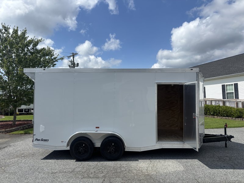 2025 Cynergy 7×16 Enclosed Trailer Pro Series Slant-V Nose 7K GVWR - Image 2