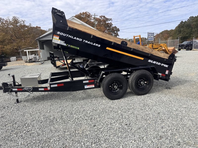 2026 Southland SL612-15K 6×12 Dump Trailer 2′ Sides 15K GVWR - Image 3