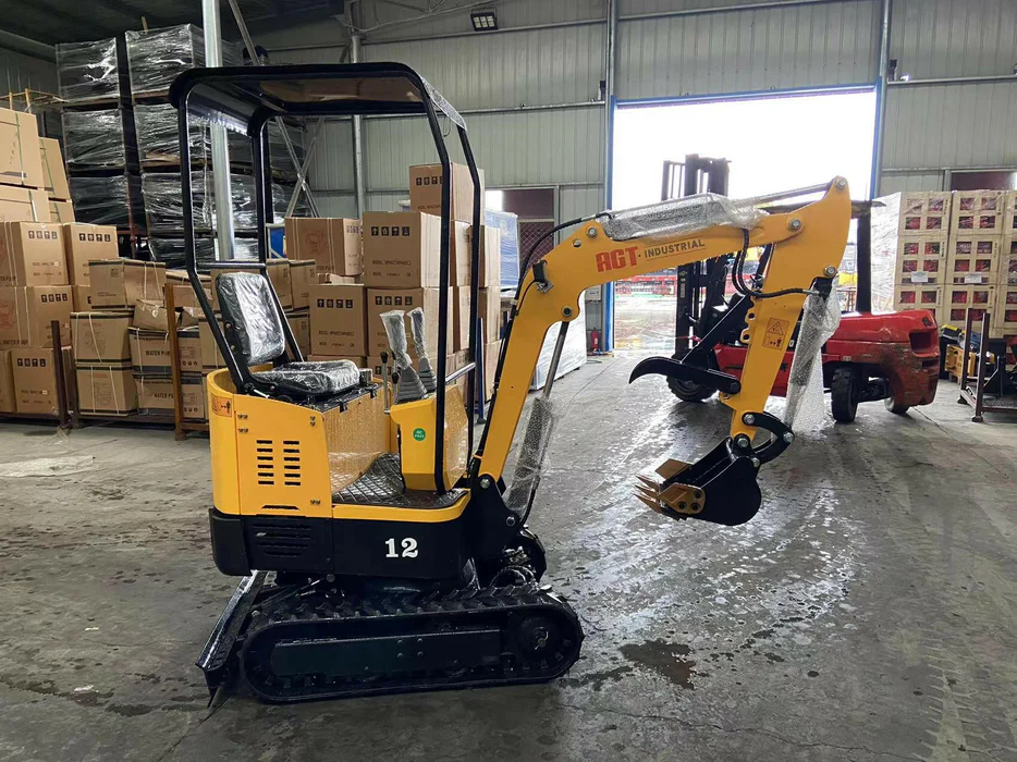 1 Ton, 13.5 HP Gasoline Engine (B&S) Mini Excavator | H12 - Image 4