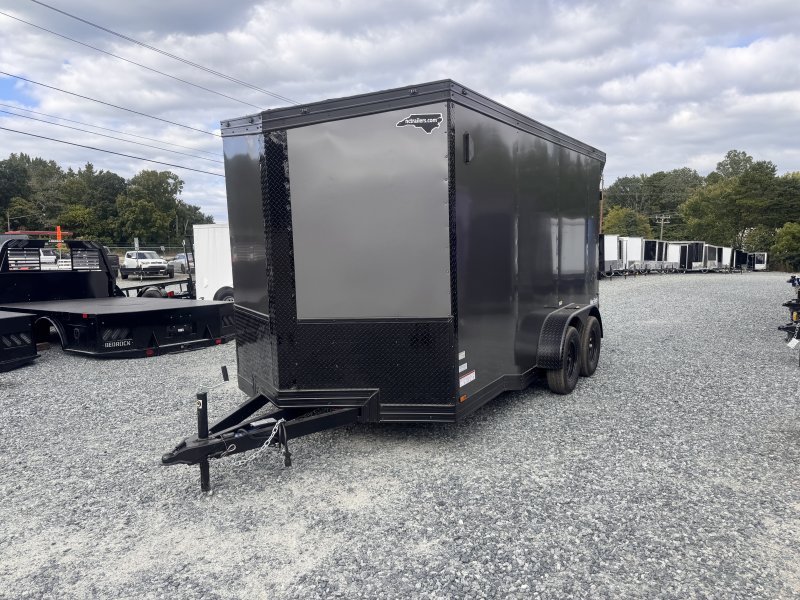 2025 Cynergy 7×14 Enclosed Trailer Pro Series Slant-V Nose 7K GVWR