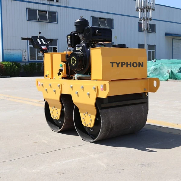 TYPHON 10hp EPA B&S FURY Walk behind Vibratory Roller Compactor - Image 3