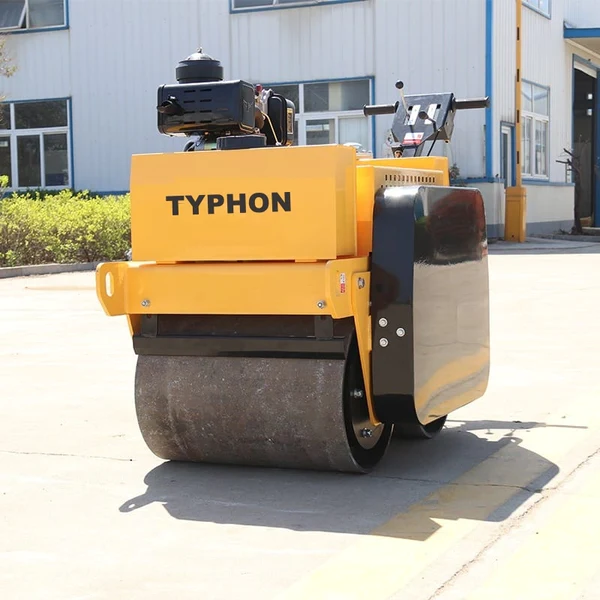 TYPHON 10hp EPA B&S FURY Walk behind Vibratory Roller Compactor - Image 6