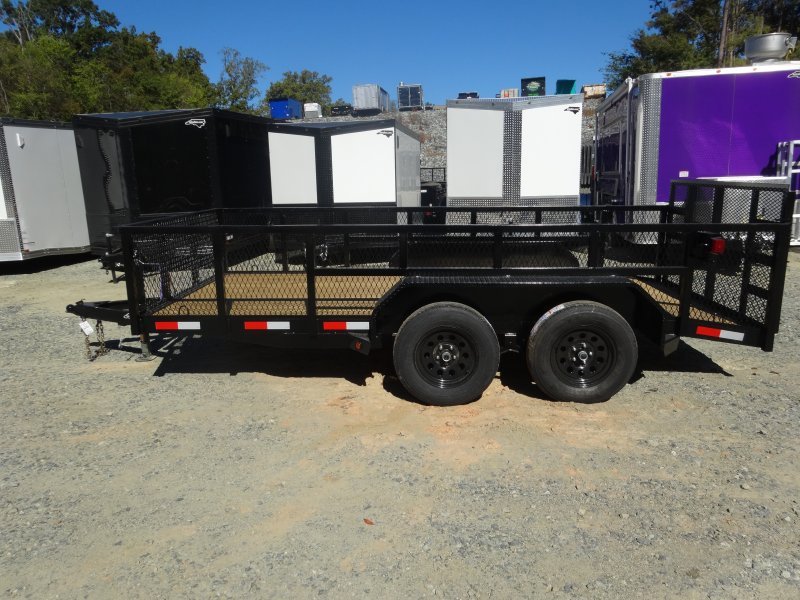 2025 Nolan 6×14 Utility Landscape Trailer 24″ Mesh 7K GVWR - Image 3