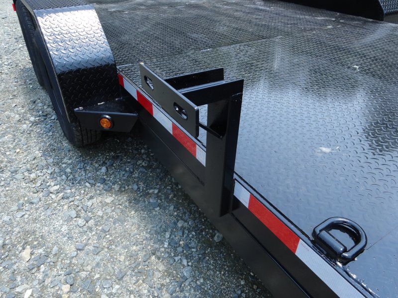 2025 Nolan 7×18 Car Hauler Trailer Metal Deck 7K GVWR - Image 7