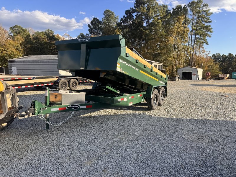 2026 Southland SL714-14K 7×14 Dump Trailer 2′ Sides 15K GVWR