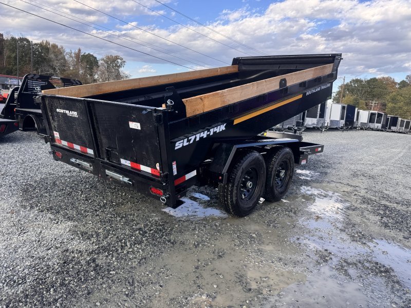 2026 Southland SL714-14K 7×14 Dump Trailer 2′ Sides 15K GVWR - Image 5