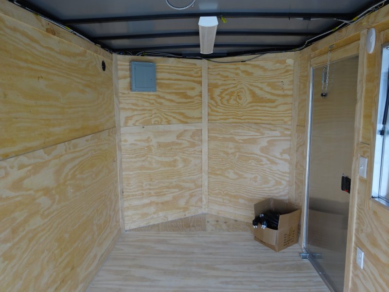 2026 Quality Cargo 7×14 Concession Trailer Pro Series Barn Door 50 Amp Electrical - Image 7