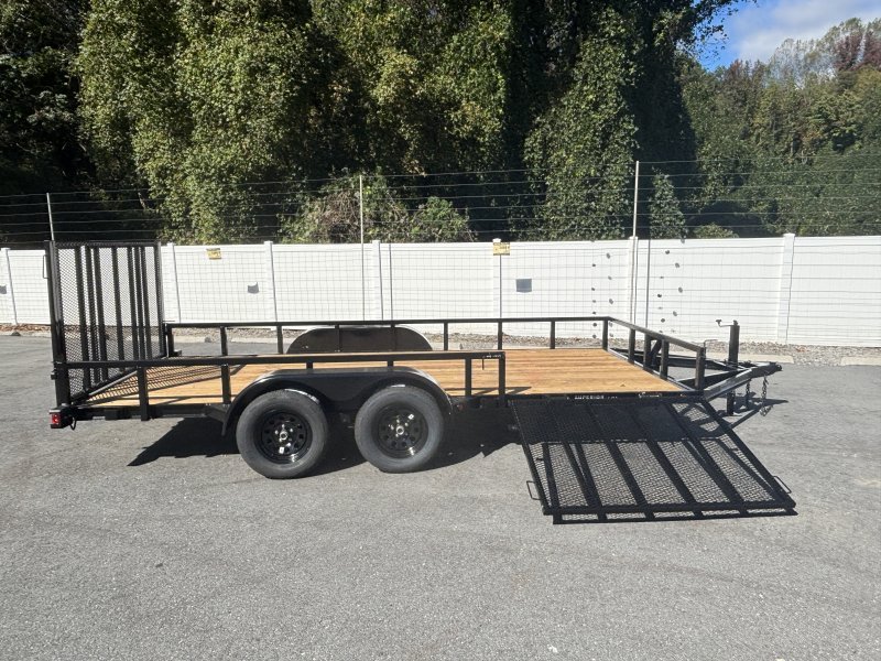 2025 Superior Trailers 6×16 Side Gate Utility Landscape Trailer 7K GVWR