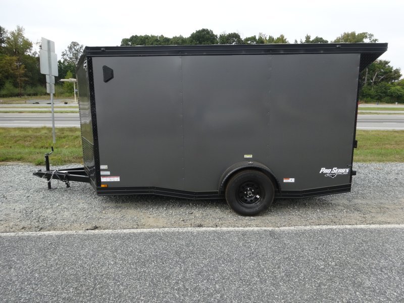 2025 Cynergy 7×12 Enclosed Pro Series Slant-V Blackout Ramp 3K - Image 2