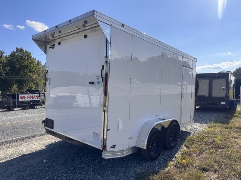 2025 Cynergy 7×14 Enclosed Trailer Pro Series Slant-V .080 Exterior 60″ Extended Tongue Ramp 7K GVWR - Image 9