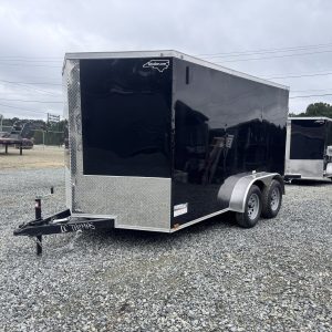 2026 Quality Cargo 7×12 Enclosed Trailer STD Barn Doors 7K GVWR