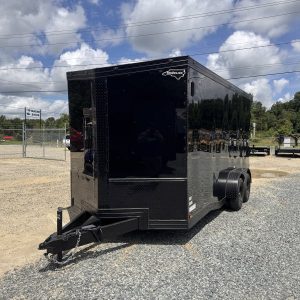 2025 Cynergy 7×16 Enclosed Trailer Pro Series Slant-V Nose 7K GVWR