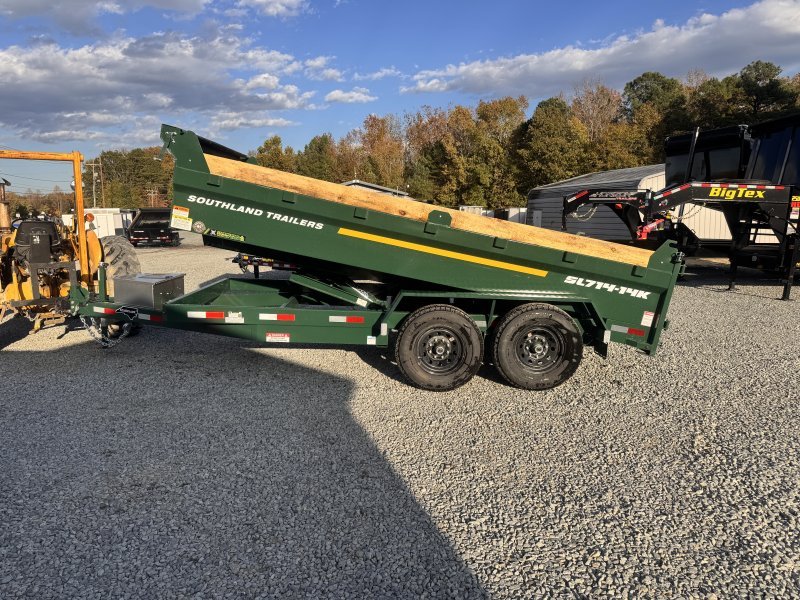 2026 Southland SL714-14K 7×14 Dump Trailer 2′ Sides 15K GVWR - Image 2