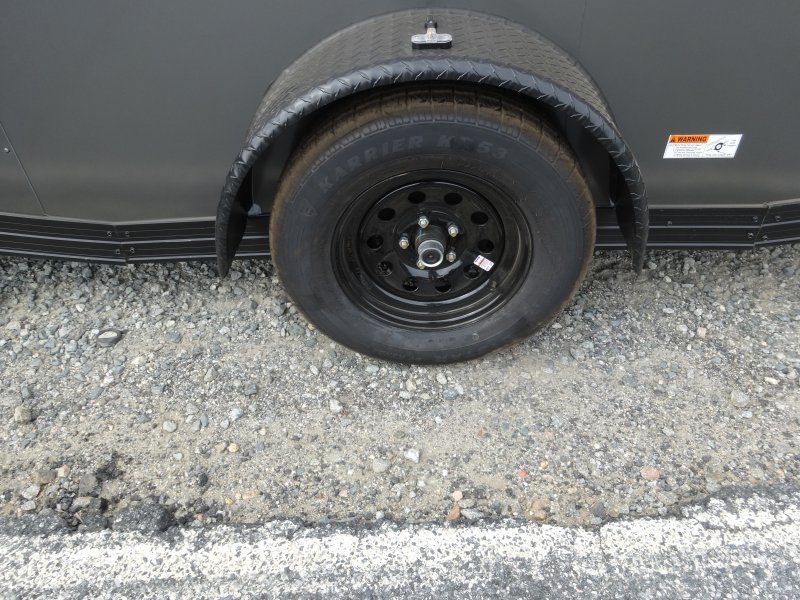 2025 Cynergy 7×12 Enclosed Pro Series Slant-V Blackout Ramp 3K - Image 3