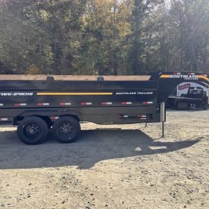 2026 Southland 7×16 Gooseneck Dump Trailer 27K GVWR