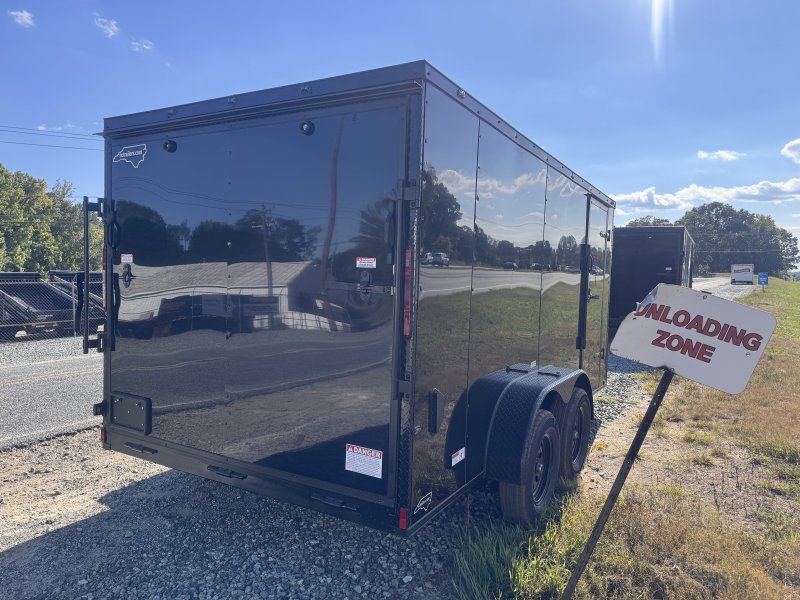 2025 Cynergy 7×14 Enclosed STD W/BOP .080 Exterior Metal Ramp 7K - Image 9