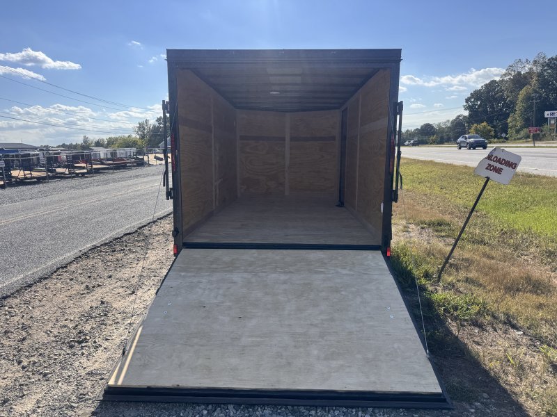 2025 Cynergy 7×14 Enclosed STD W/BOP .080 Exterior Metal Ramp 7K - Image 7