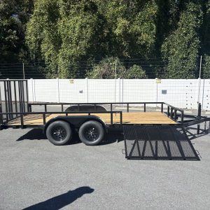 2025 Superior Trailers 6×16 Side Gate Utility Landscape Trailer 7K GVWR