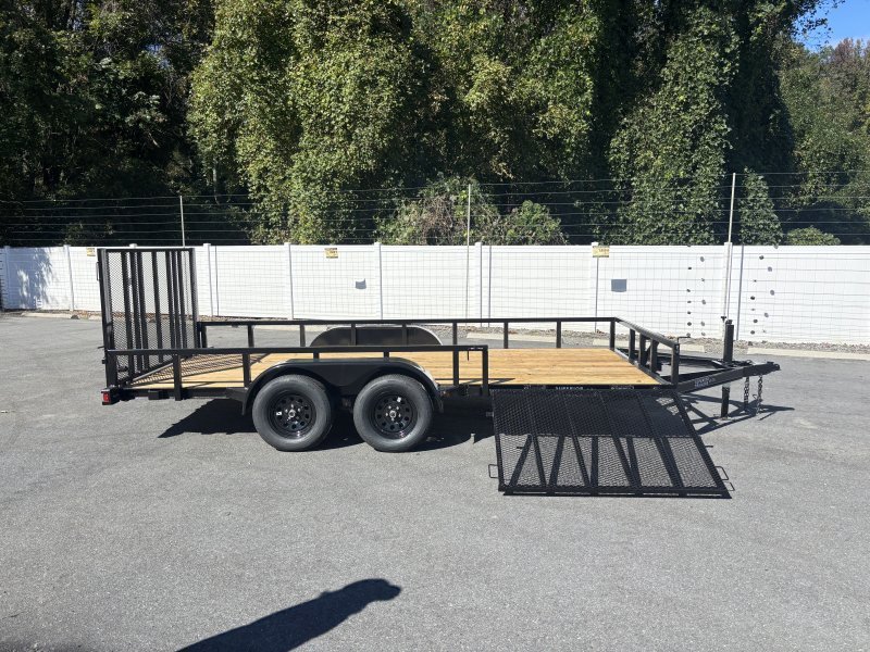 2025 Superior Trailers 6×16 Side Gate Utility Landscape Trailer 7K GVWR