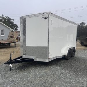 2025 Cynergy 7×14 Enclosed Trailer Pro Series Slant-V Ramp 7K GVWR
