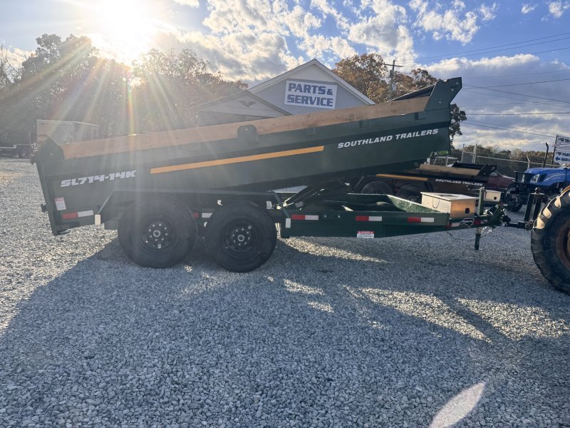 2026 Southland SL714-14K 7×14 Dump Trailer 2′ Sides 15K GVWR - Image 9