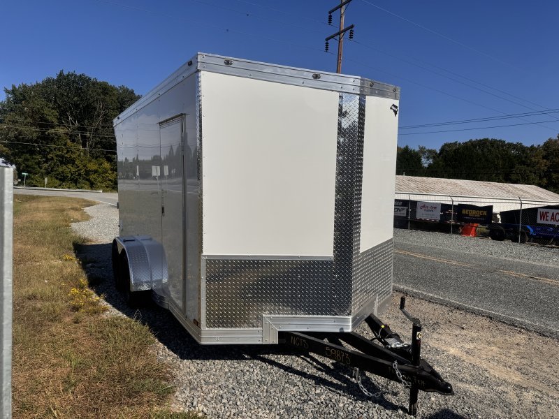 2025 Cynergy 7×14 Enclosed Trailer Pro Series Slant-V .080 Exterior 60″ Extended Tongue Ramp 7K GVWR - Image 11
