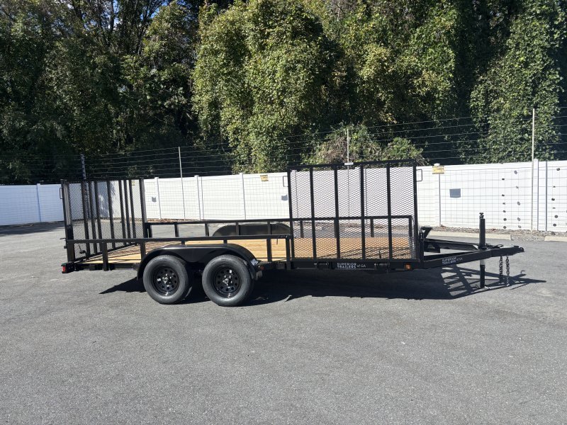 2025 Superior Trailers 6×16 Side Gate Utility Landscape Trailer 7K GVWR - Image 6