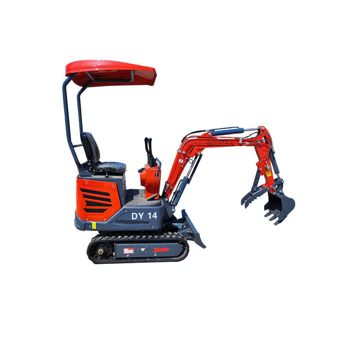 1.4 Ton Mini Excavator, Gasoline Engine (B&S), Gas w/ Upgraded Hydraulic System | DY14