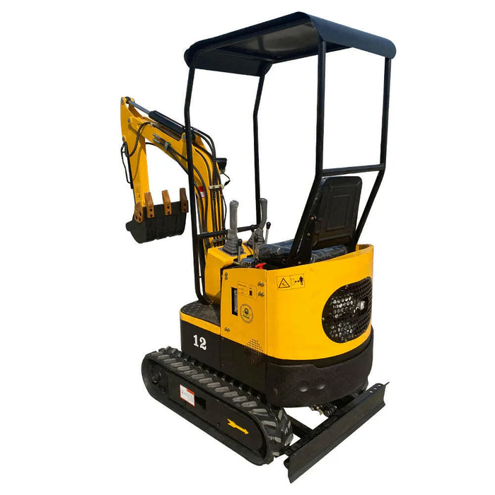 1 Ton, 13.5 HP Gasoline Engine (B&S) Mini Excavator | H12 - Image 2