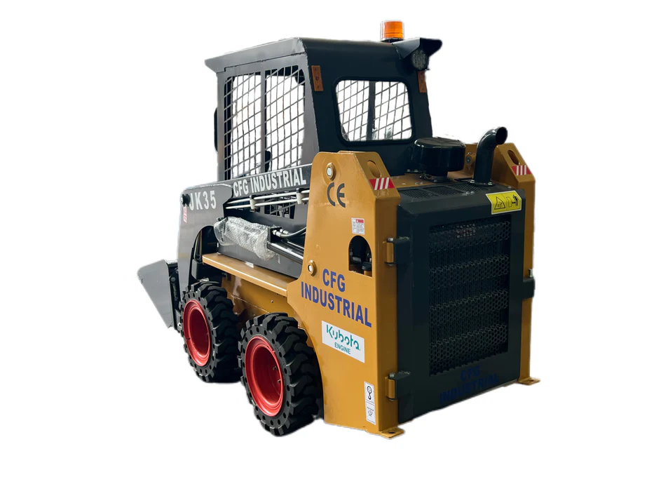 1.4 Ton, Open Operator Wheel Skid Steer Loader | JK35 - Image 2