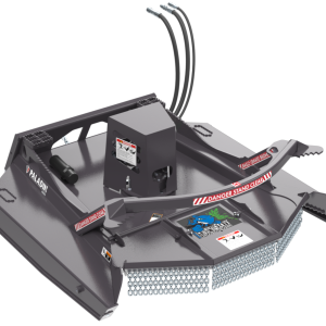 72″ Paladin High Flow Ground Shark Extreme Duty Brush Cutter Attachment Fits Skid Steer