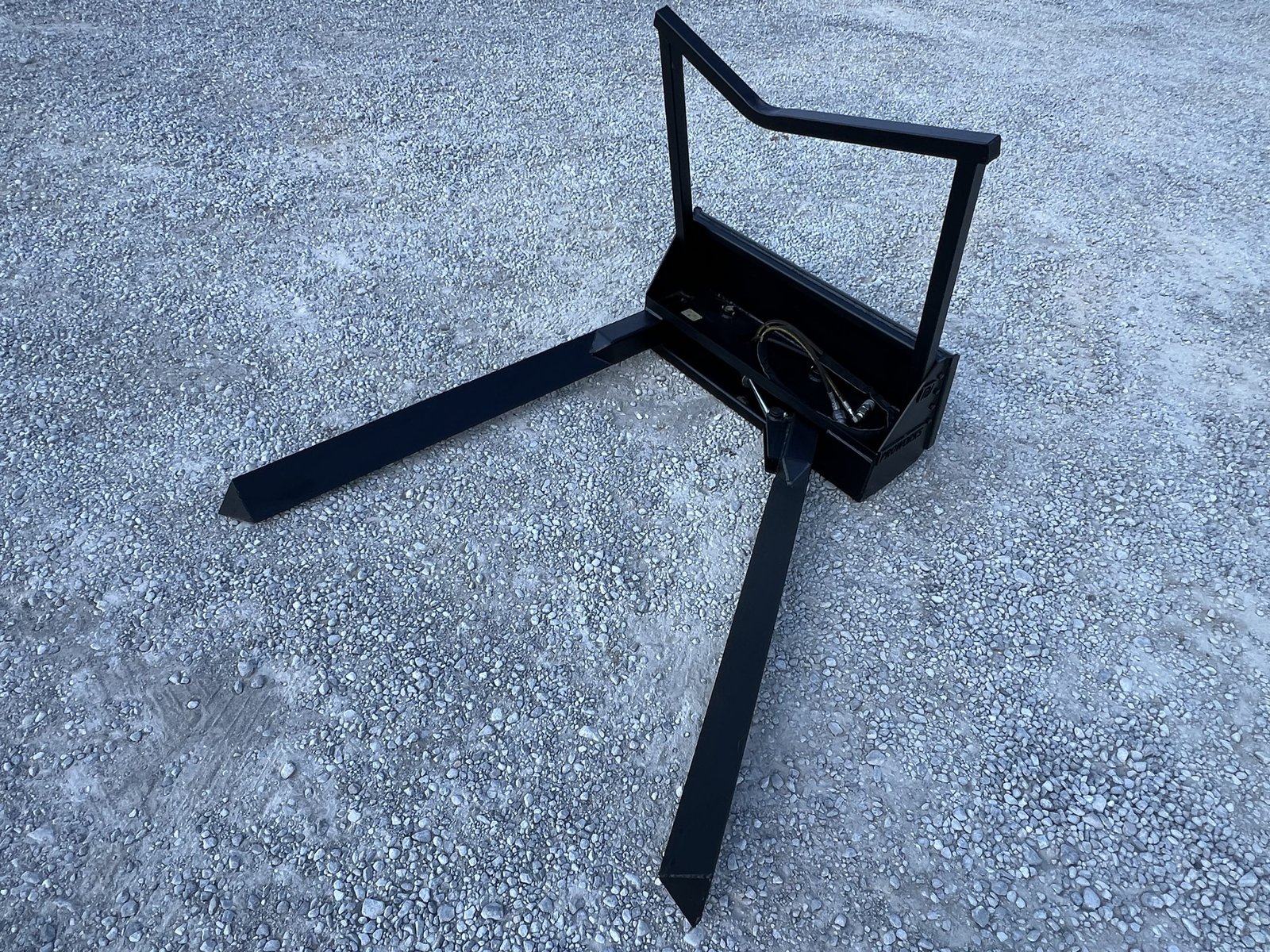 Hydraulic Nursery Tree Fork Attachment Fits Skid Steer Tractor Quick Attach - Image 2