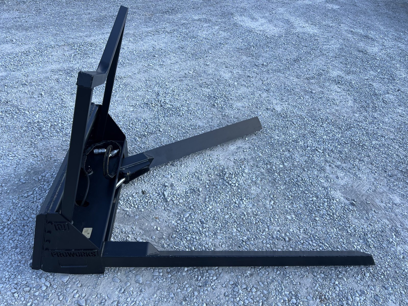 Hydraulic Nursery Tree Fork Attachment Fits Skid Steer Tractor Quick Attach - Image 8