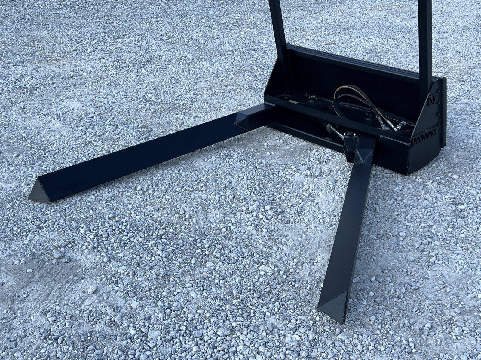 Hydraulic Nursery Tree Fork Attachment Fits Skid Steer Tractor Quick Attach - Image 15